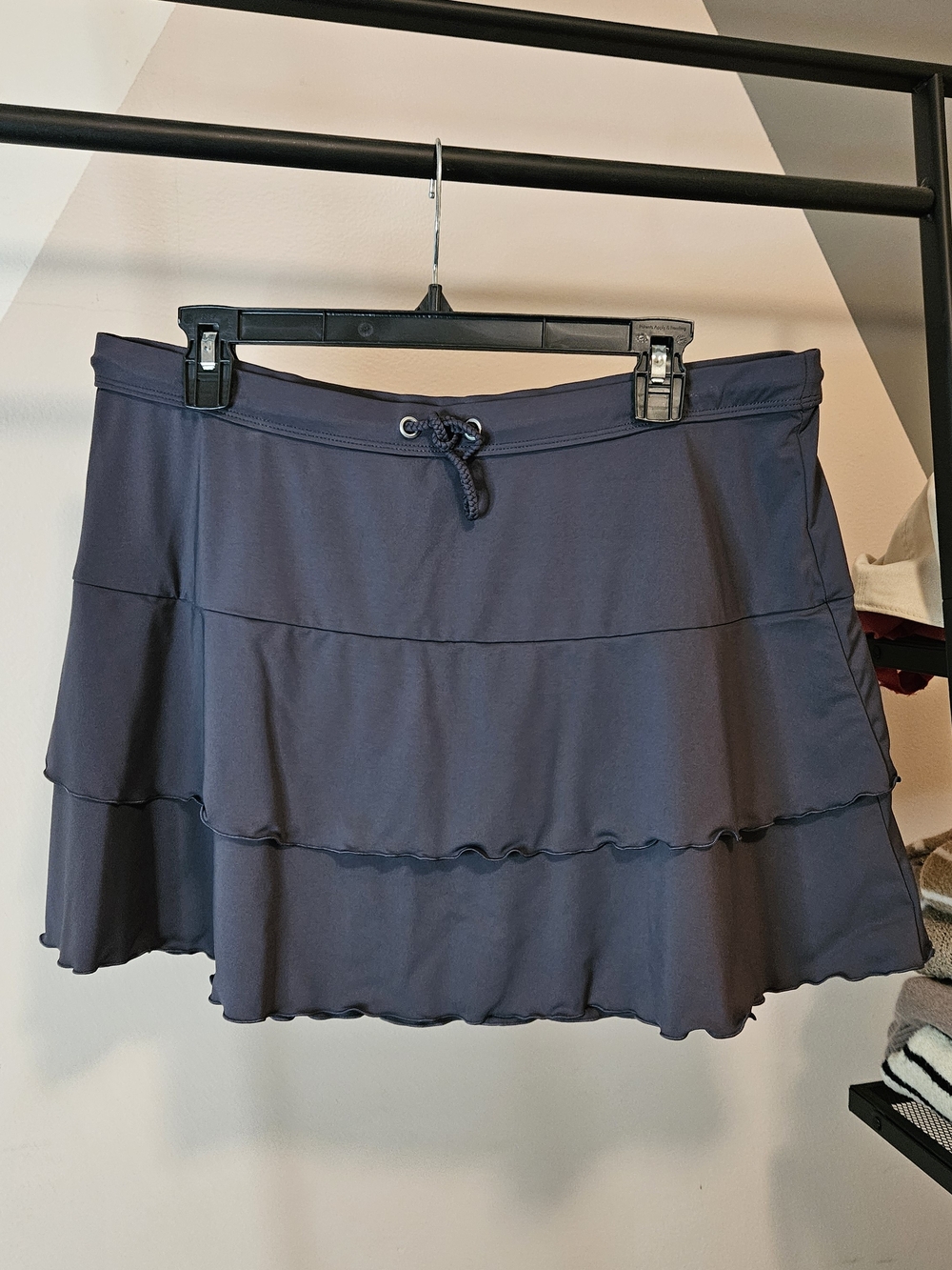 Athleta Tiered Skirt with Drawstring Waist